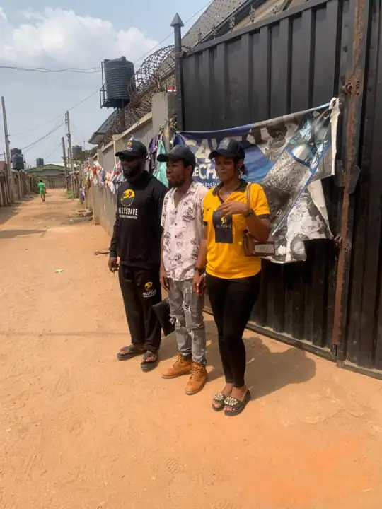 WillysDave team on a community outreach visit
